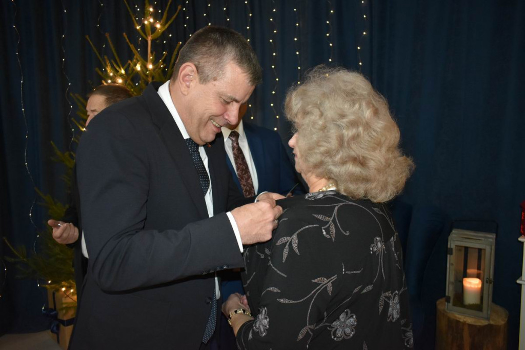 Świąteczne spotkanie związku emerytów w Wohyniu