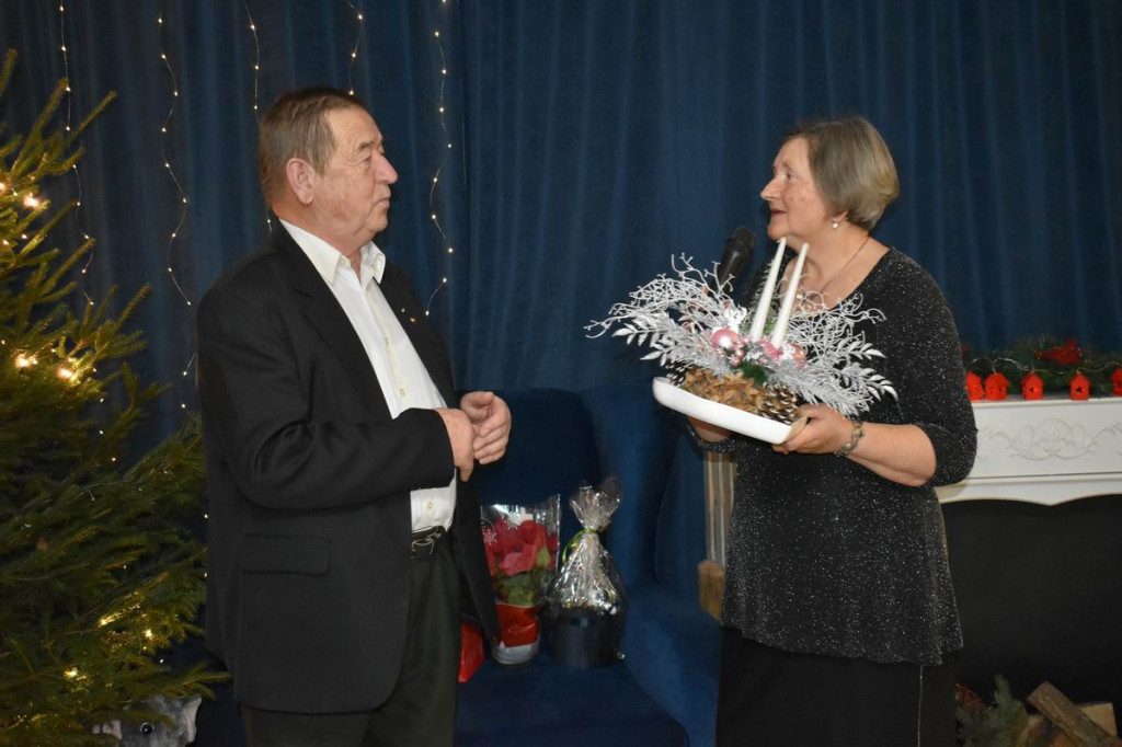 Świąteczne spotkanie związku emerytów w Wohyniu