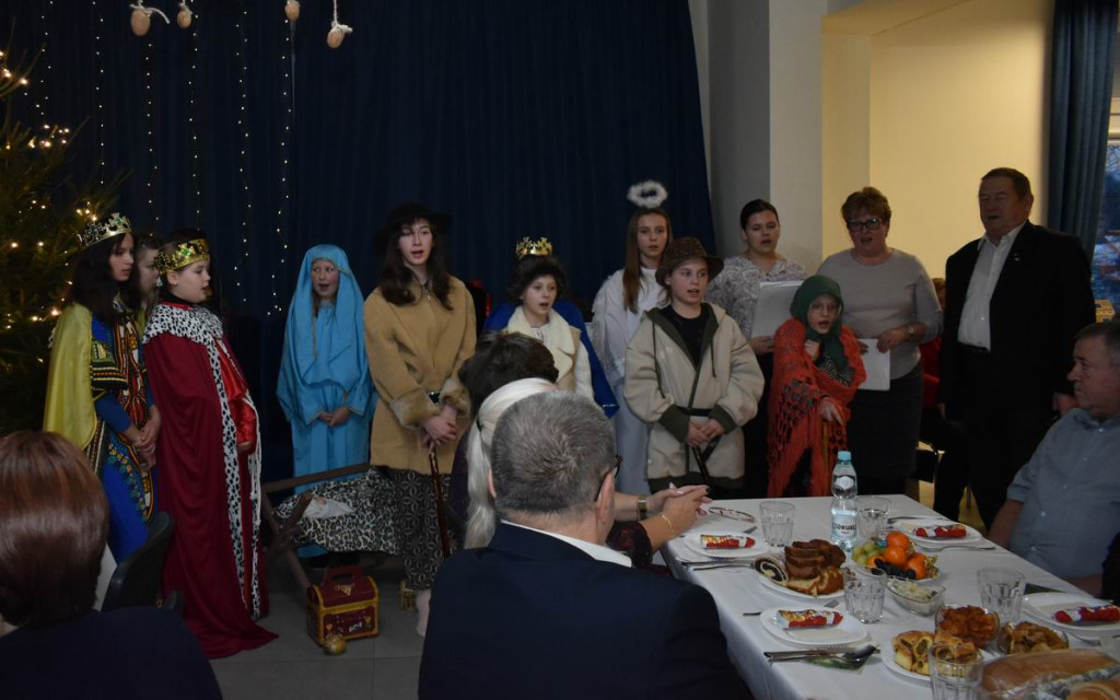 Świąteczne spotkanie związku emerytów w Wohyniu