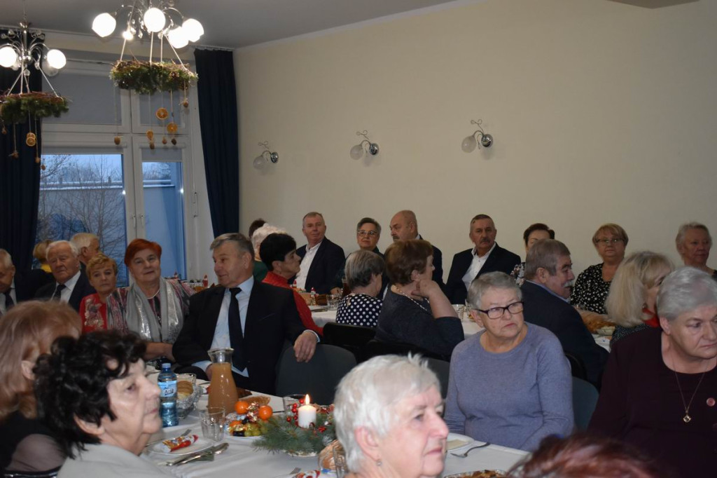 Świąteczne spotkanie związku emerytów w Wohyniu