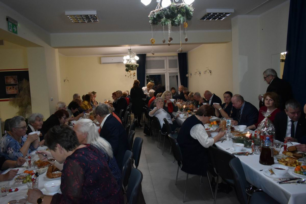 Świąteczne spotkanie związku emerytów w Wohyniu