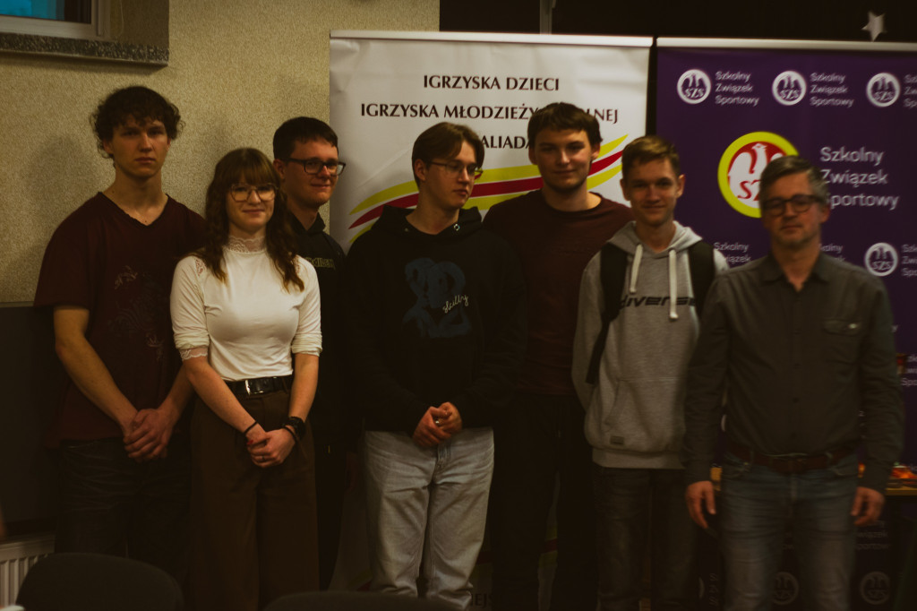 Uczniowie I LO na szachowej licealiadzie