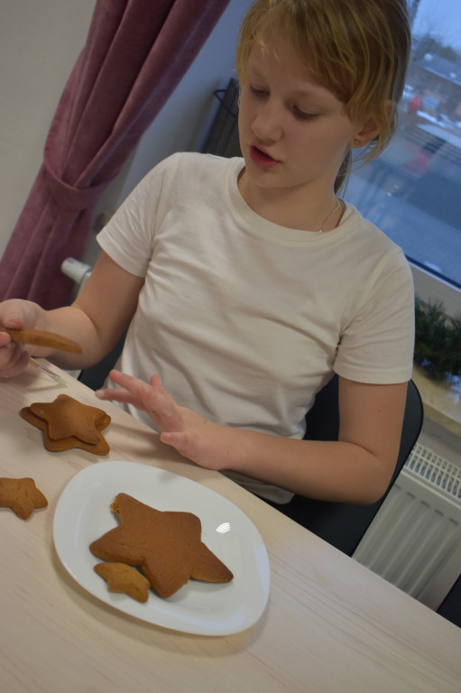 Piernikowe choinki na warsztatach w Wohyniu