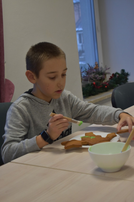 Piernikowe choinki na warsztatach w Wohyniu