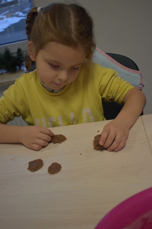 Piernikowe choinki na warsztatach w Wohyniu