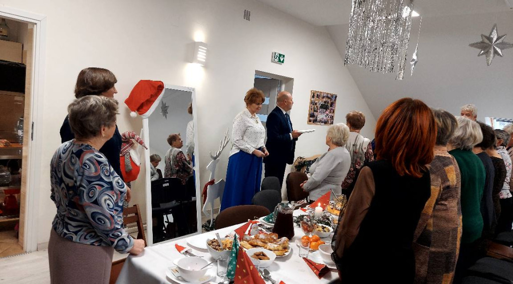 Spotkanie opłatkowe klubu seniorów w Suchowoli