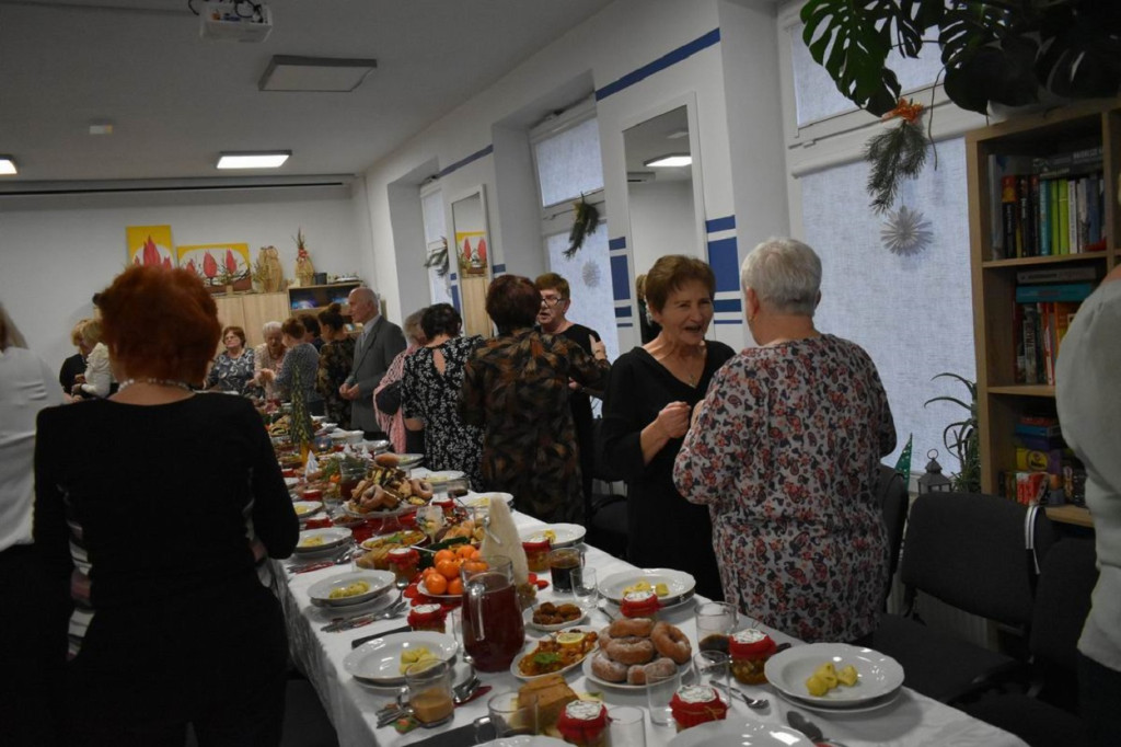 Spotkanie opłatkowe klubu seniorów w Wohyniu