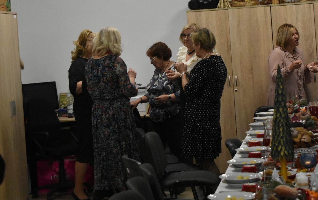 Spotkanie opłatkowe klubu seniorów w Wohyniu