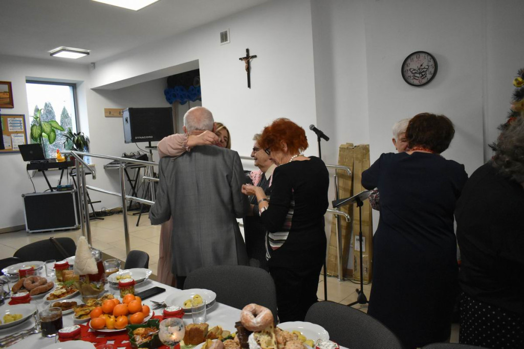 Spotkanie opłatkowe klubu seniorów w Wohyniu