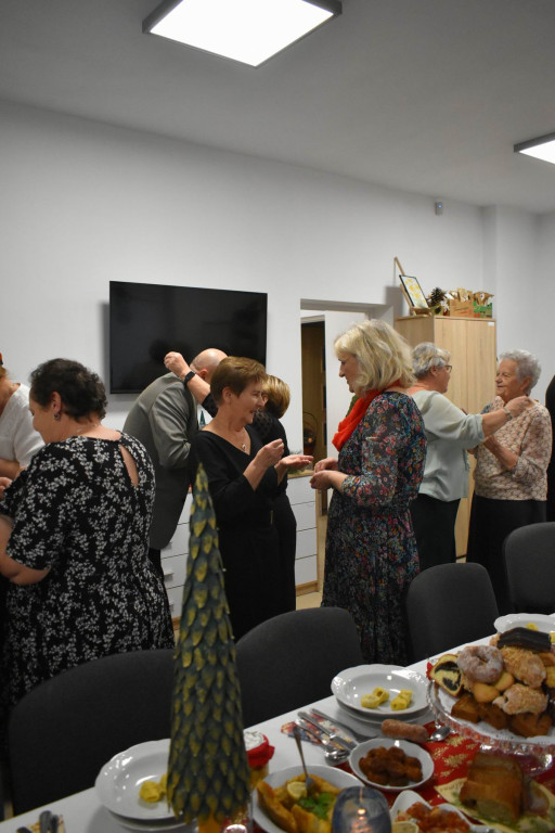 Spotkanie opłatkowe klubu seniorów w Wohyniu