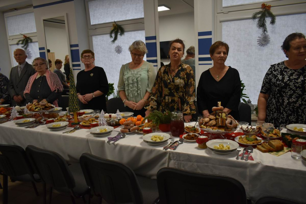 Spotkanie opłatkowe klubu seniorów w Wohyniu