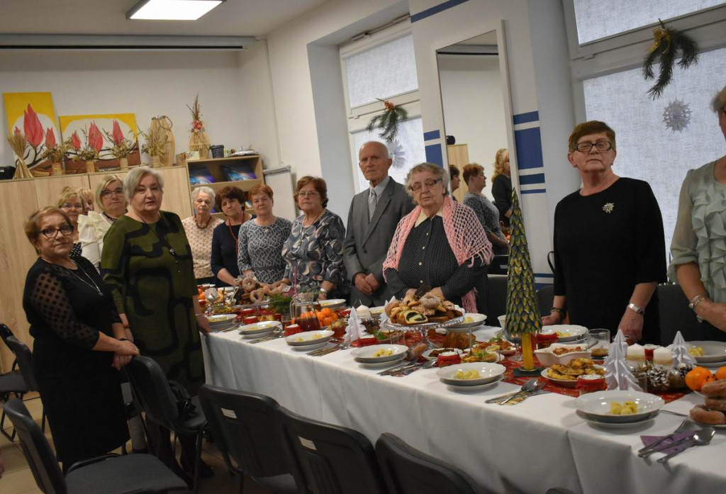 Spotkanie opłatkowe klubu seniorów w Wohyniu