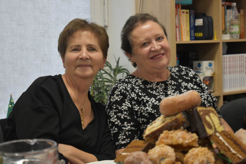 Spotkanie opłatkowe klubu seniorów w Wohyniu