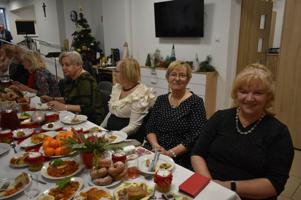 Spotkanie opłatkowe klubu seniorów w Wohyniu