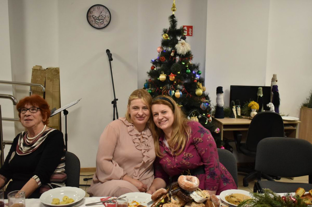 Spotkanie opłatkowe klubu seniorów w Wohyniu