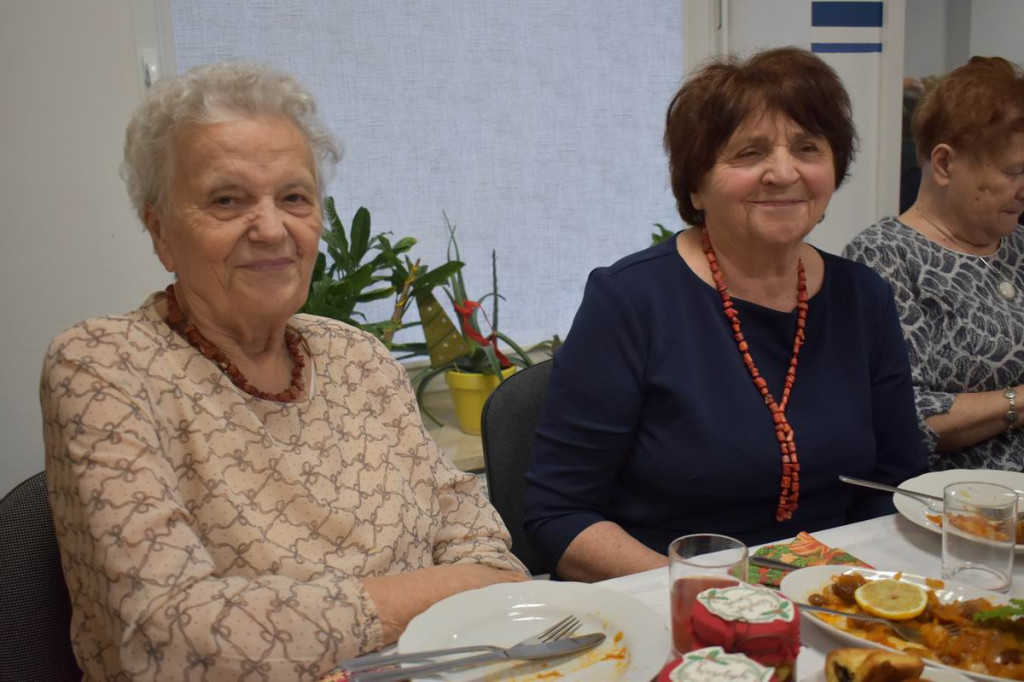 Spotkanie opłatkowe klubu seniorów w Wohyniu