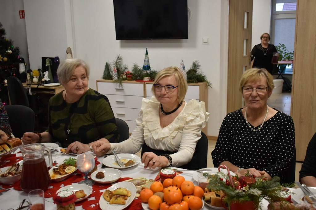 Spotkanie opłatkowe klubu seniorów w Wohyniu