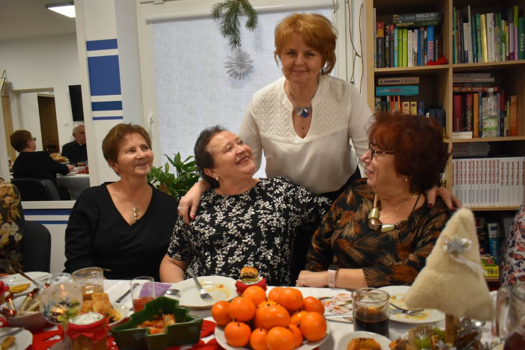 Spotkanie opłatkowe klubu seniorów w Wohyniu