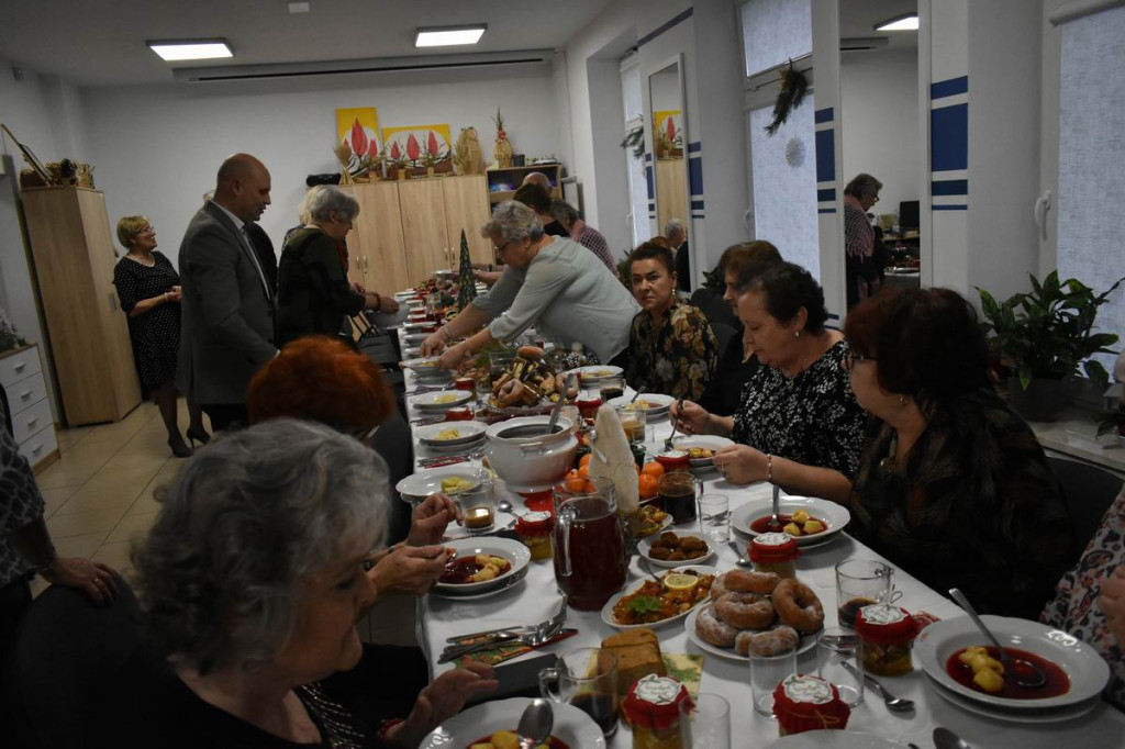 Spotkanie opłatkowe klubu seniorów w Wohyniu