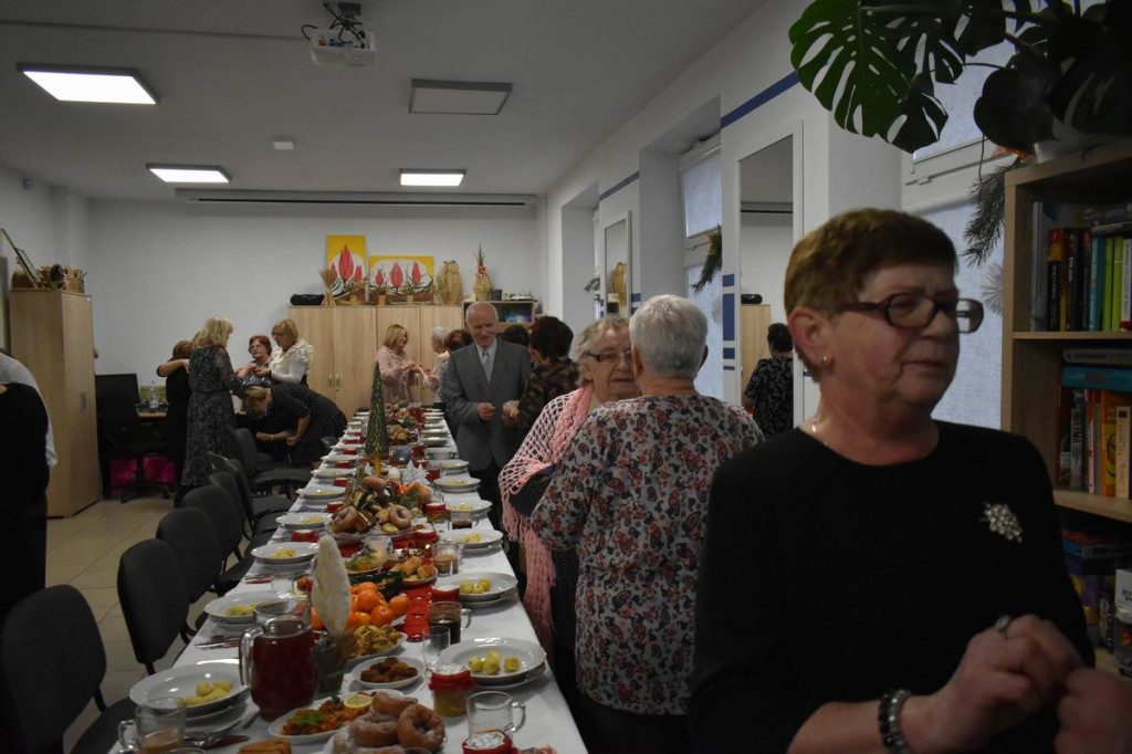 Spotkanie opłatkowe klubu seniorów w Wohyniu