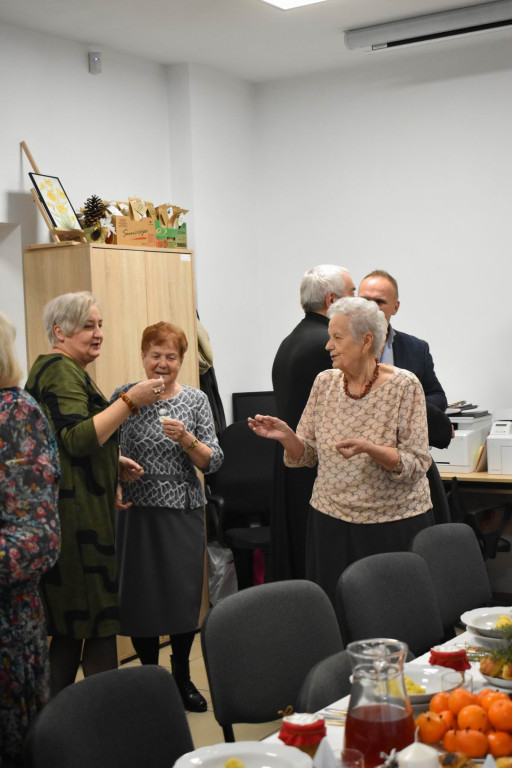Spotkanie opłatkowe klubu seniorów w Wohyniu