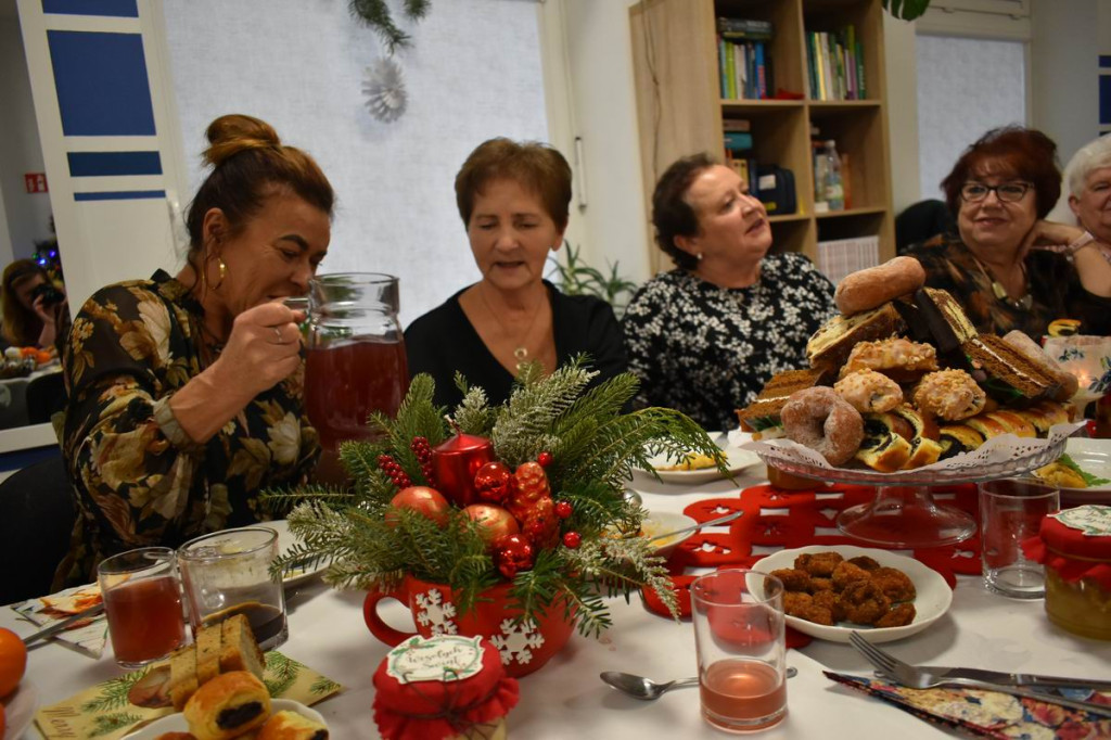 Spotkanie opłatkowe klubu seniorów w Wohyniu