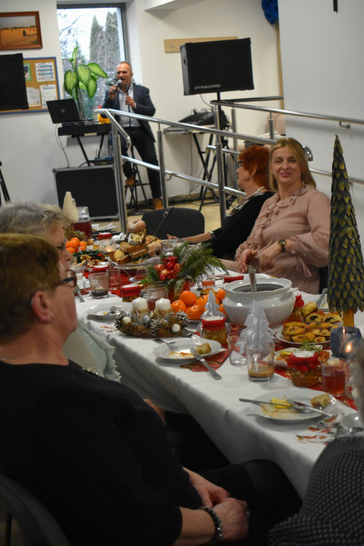 Spotkanie opłatkowe klubu seniorów w Wohyniu