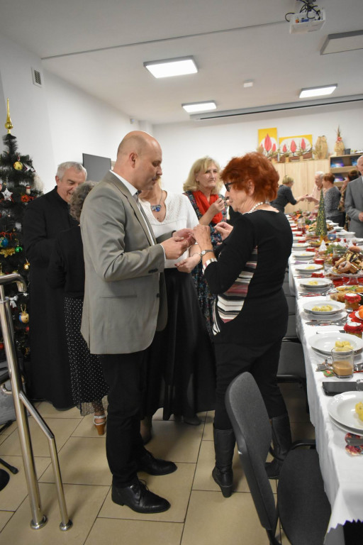 Spotkanie opłatkowe klubu seniorów w Wohyniu