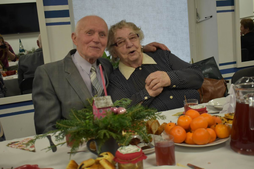 Spotkanie opłatkowe klubu seniorów w Wohyniu