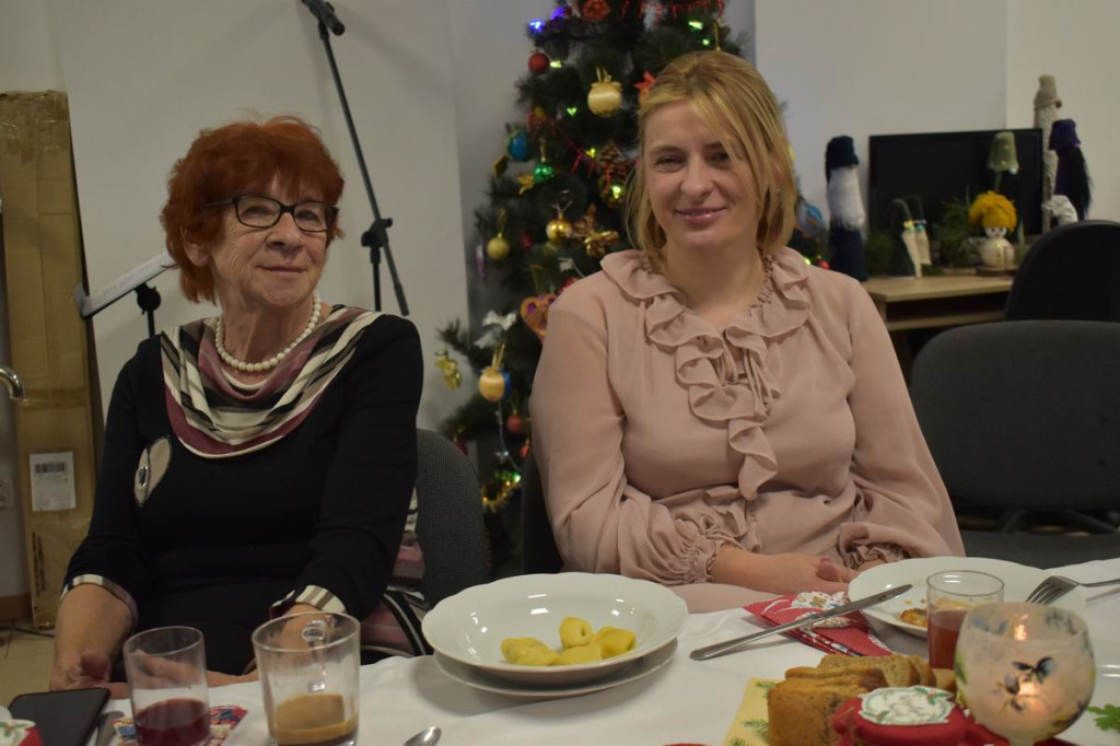 Spotkanie opłatkowe klubu seniorów w Wohyniu