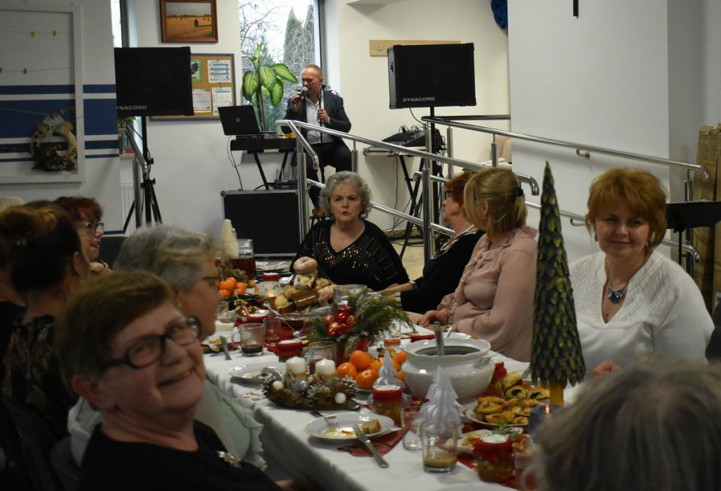 Spotkanie opłatkowe klubu seniorów w Wohyniu