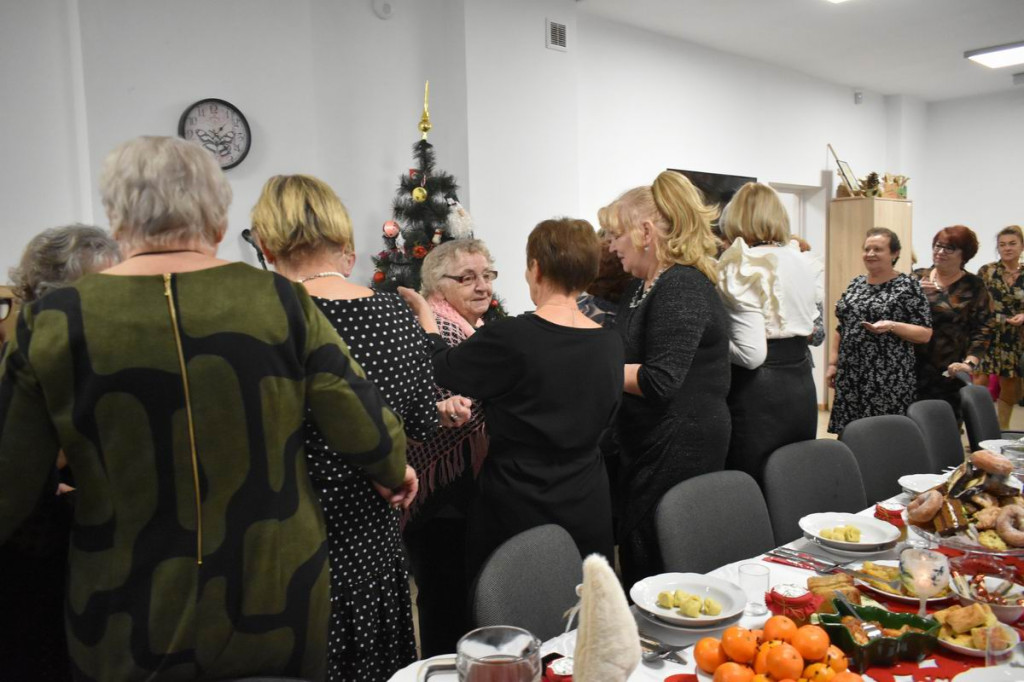 Spotkanie opłatkowe klubu seniorów w Wohyniu