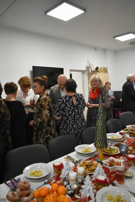 Spotkanie opłatkowe klubu seniorów w Wohyniu