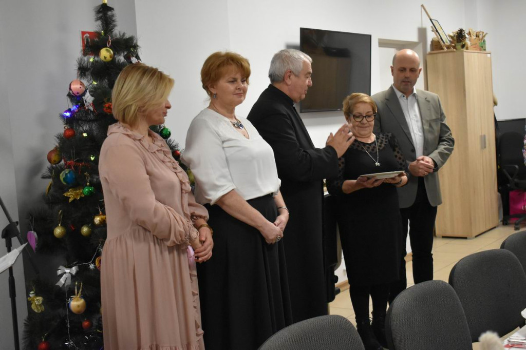 Spotkanie opłatkowe klubu seniorów w Wohyniu