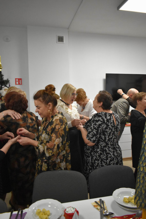 Spotkanie opłatkowe klubu seniorów w Wohyniu