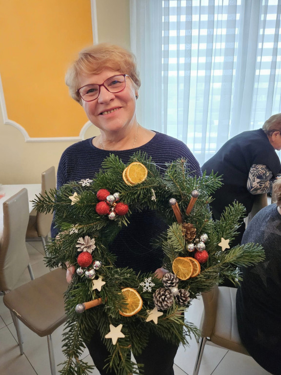 Wieńce adwentowe na warsztatach w Ulanie-Majoracie