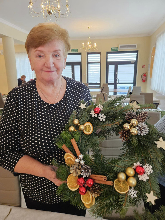 Wieńce adwentowe na warsztatach w Ulanie-Majoracie