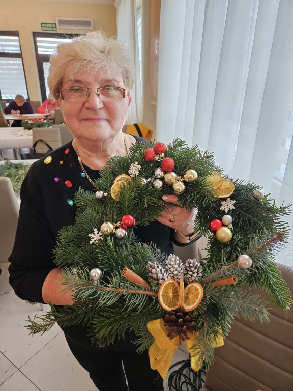 Wieńce adwentowe na warsztatach w Ulanie-Majoracie