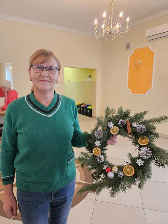 Wieńce adwentowe na warsztatach w Ulanie-Majoracie