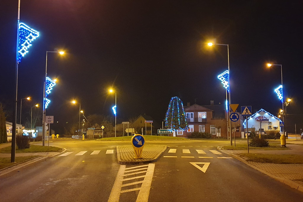 Świąteczne dekoracje w Komarówce Podlaskiej