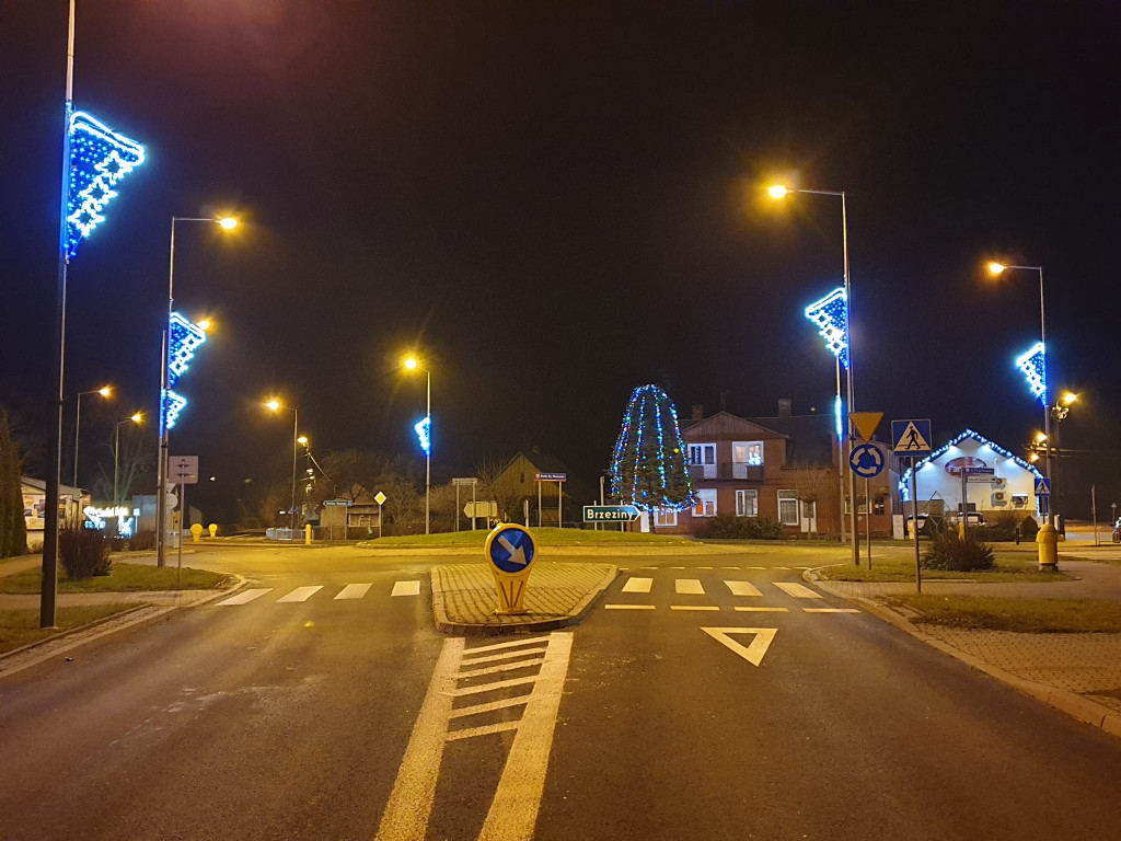 Świąteczne dekoracje w Komarówce Podlaskiej