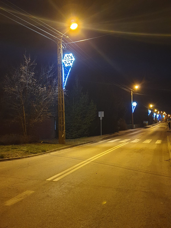 Świąteczne dekoracje w Komarówce Podlaskiej