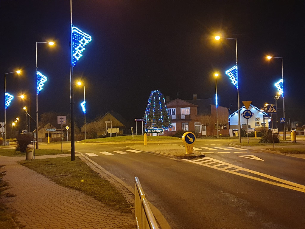Świąteczne dekoracje w Komarówce Podlaskiej