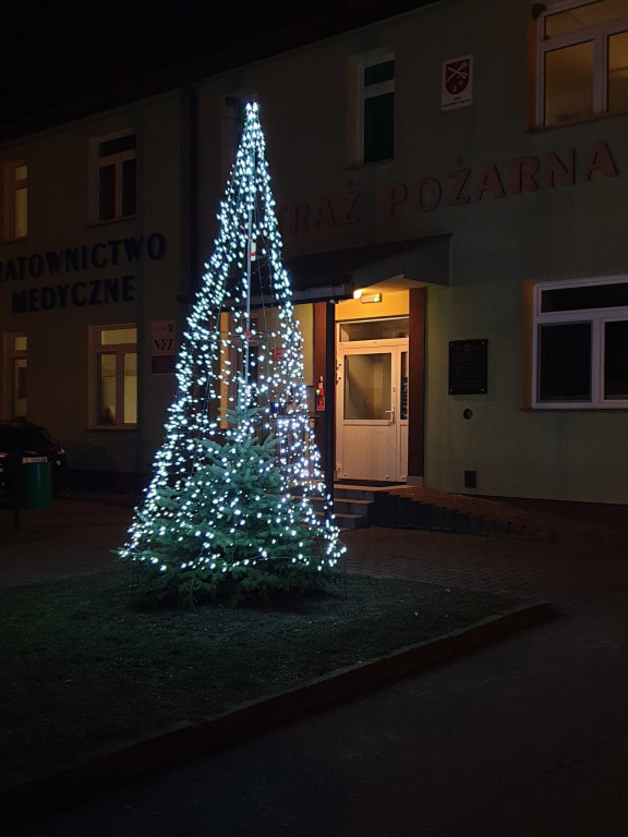 Świąteczne dekoracje w Komarówce Podlaskiej