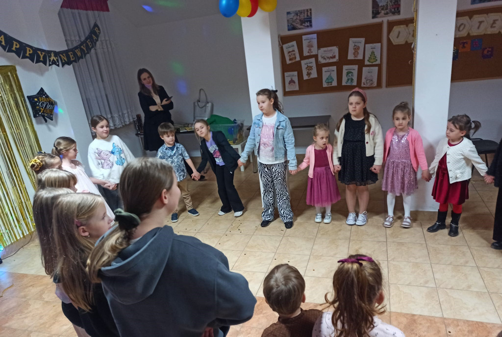 Zabawa (przed)sylwestrowa dla dzieci z GOKiS-em