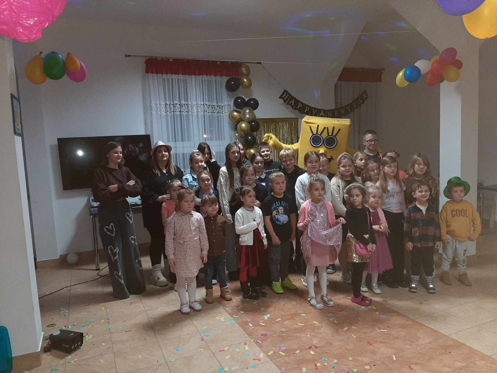 Zabawa (przed)sylwestrowa dla dzieci z GOKiS-em