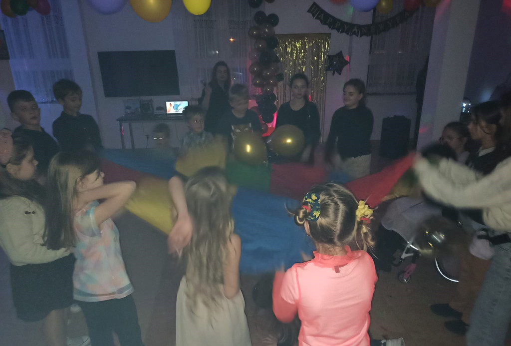 Zabawa (przed)sylwestrowa dla dzieci z GOKiS-em