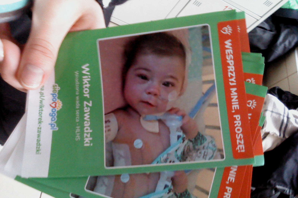 Zbiórka dla Wiktorka Zawadzkiego