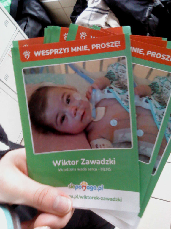 Zbiórka dla Wiktorka Zawadzkiego