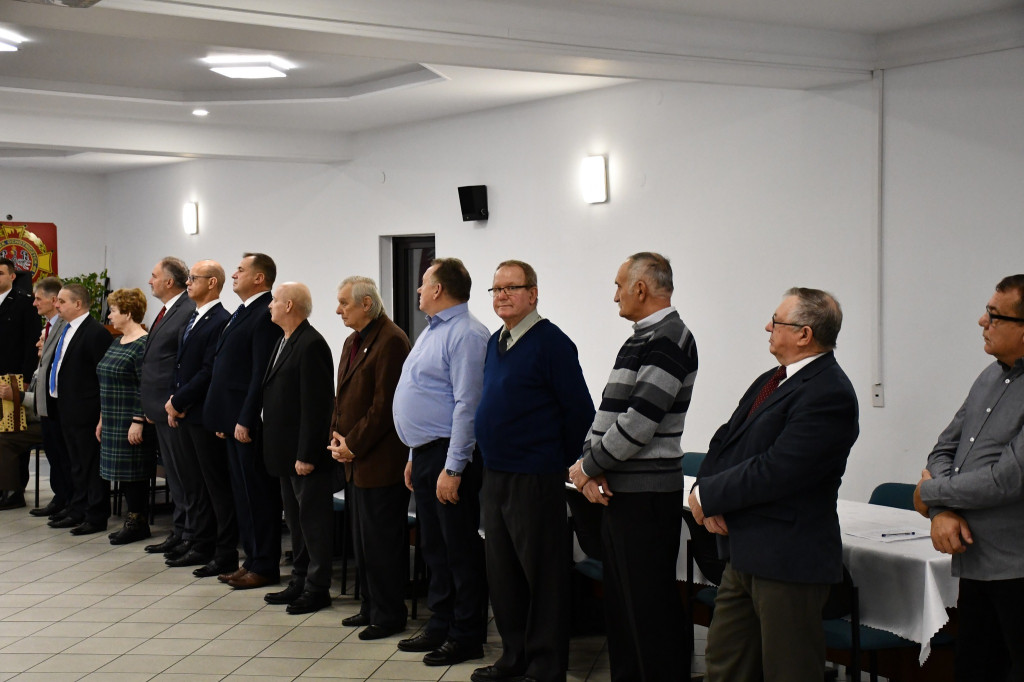 Spotkanie opłatkowe strażaków